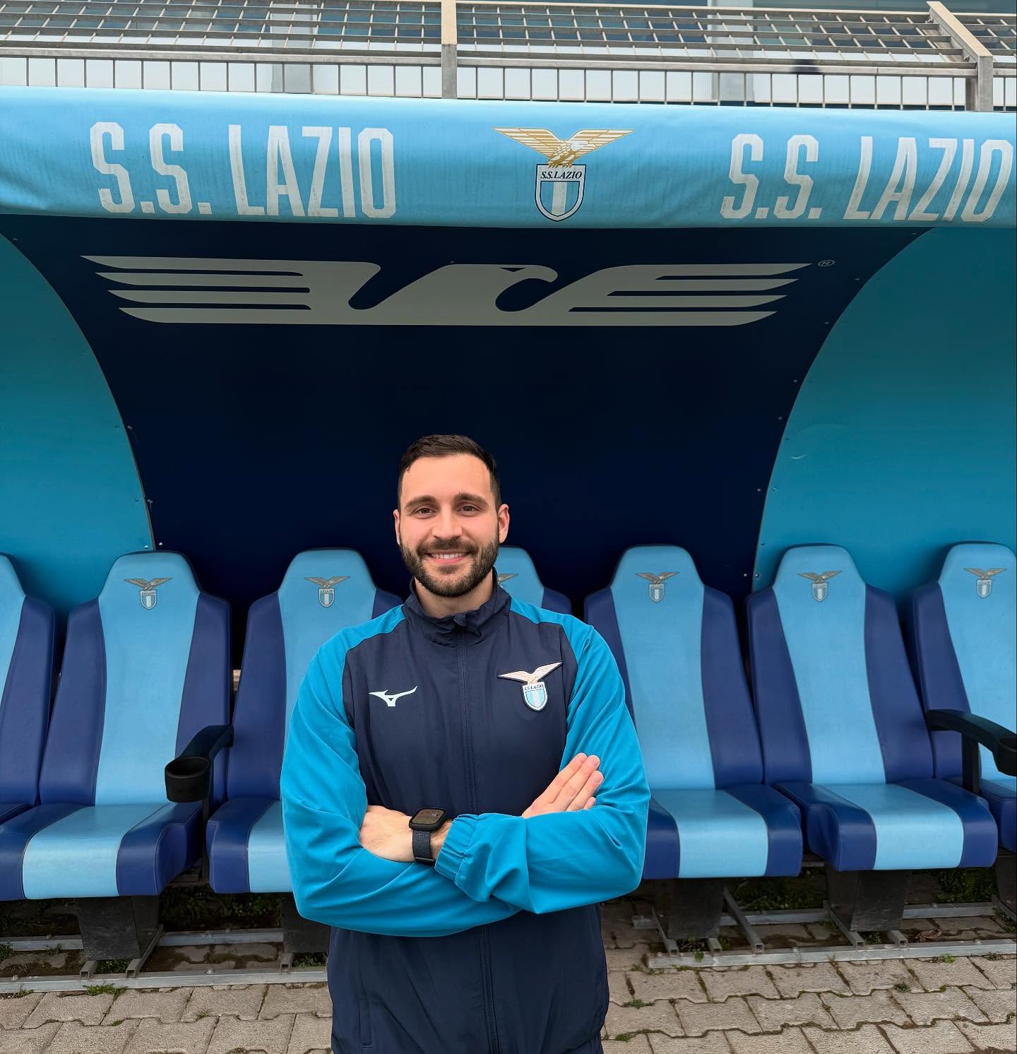 Dario Asciutti fisioterapista con il Settore Giovanile della S.S. Lazio Calcio